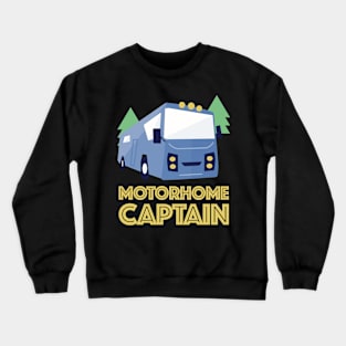 Motorhome Captain Crewneck Sweatshirt